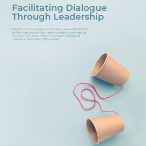 Cover image of the Facilitating Dialogue report