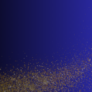 Tasmanian Leaders Gala artwork - background image. a scattering of gold glitter from the lower left side on a dark blue to royal blue gradient background